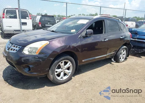 2011 Nissan Rogue S/Sv/Krom from USA, damaged, VIN JN8AS5MVXBW310419